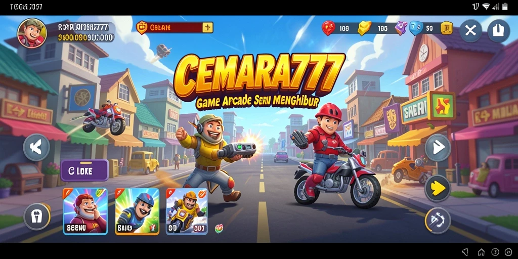Tampilan gameplay seru dari CEMARA777 yang penuh tantangan.