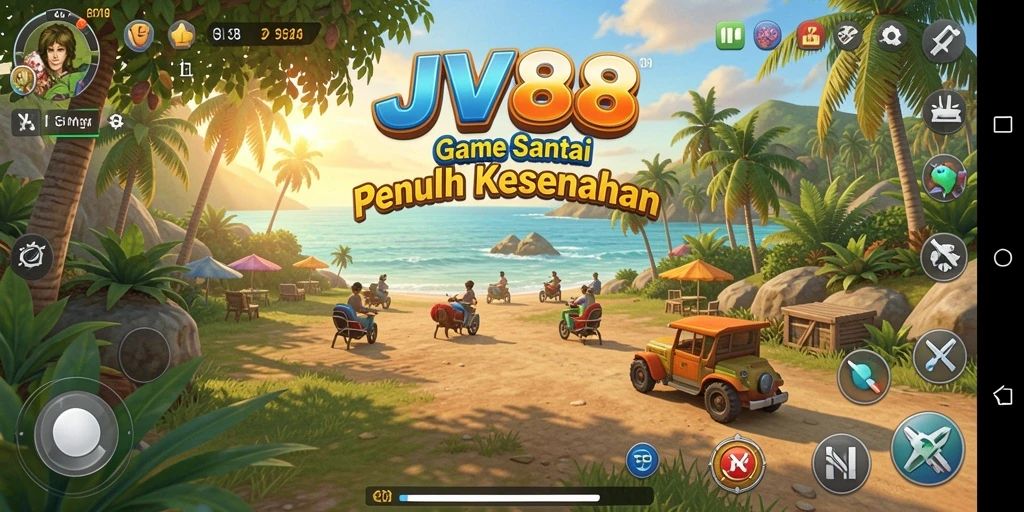 Tangkapan layar JV88 menunjukkan gameplay yang seru dan interaktif.