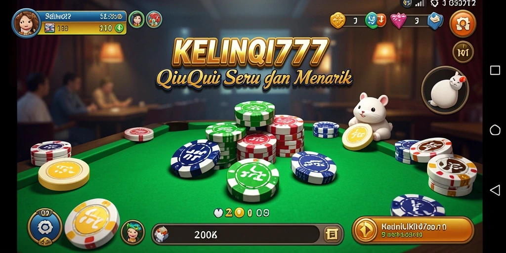 Tampilan gameplay QiuQiu KELINCI777 yang menarik.