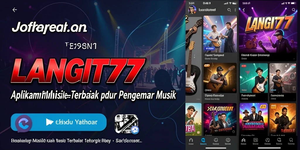 Screenshot gameplay LANGIT77 menampilkan kemerduan musik dan lirik yang interaktif.