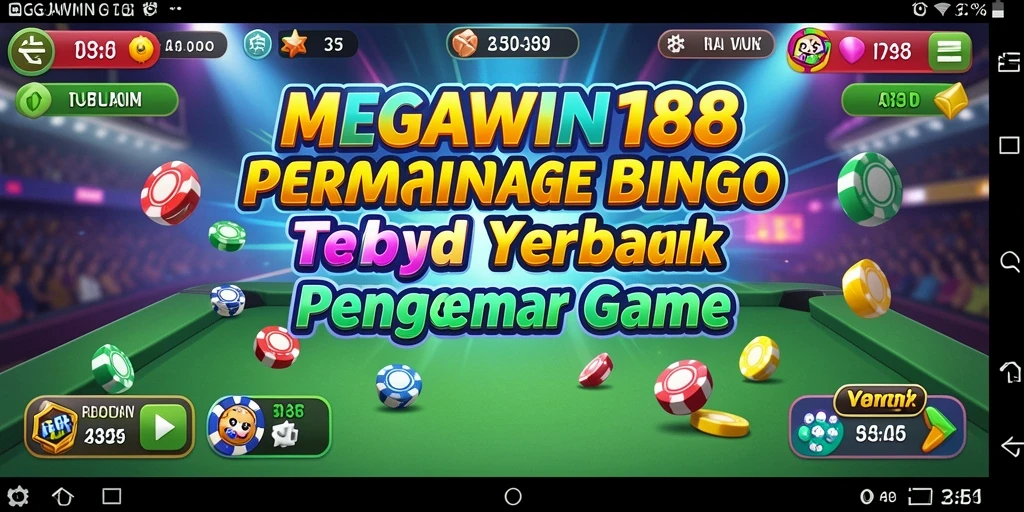 Gameplay seru dan menantang dalam MEGAWIN188 Bingo.