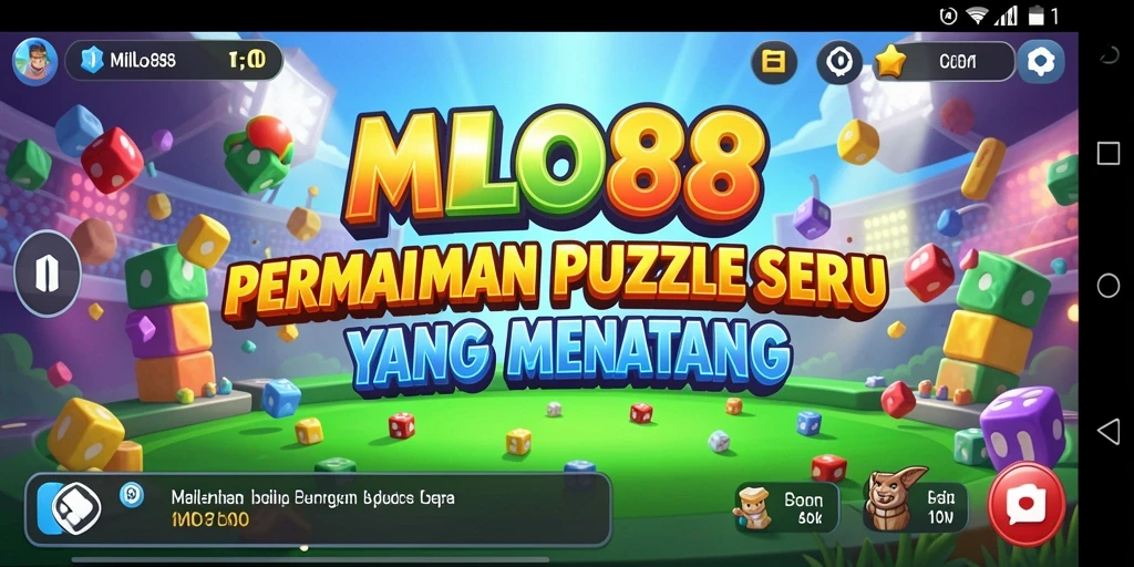 Screenshot utama MILO88 menampilkan gameplay Puzzle yang menarik.