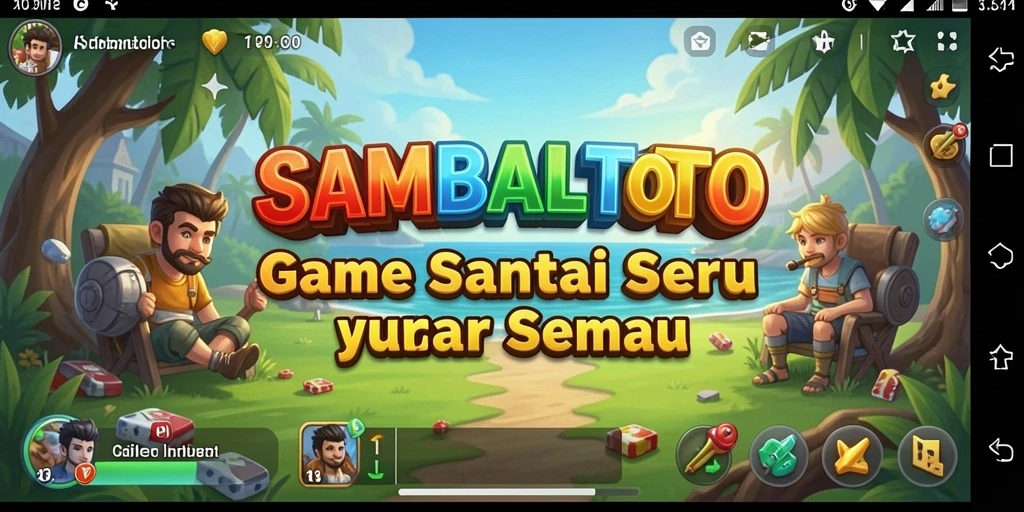 Tangkapan layar utama SAMBALTOTO menampilkan gameplay Casual yang memikat.